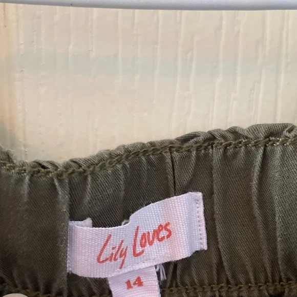 Lily Loves Khaki Pant Size 14 - Picture 3 of 6